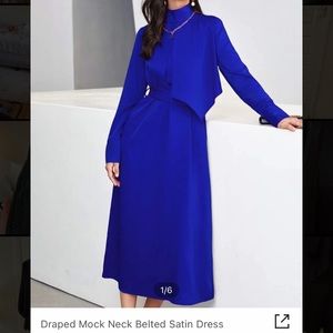 Royal Blue Dress